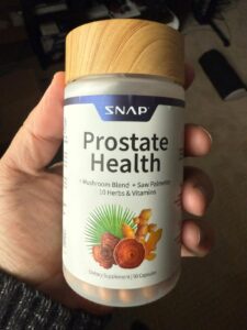 Amazon same product Snap Supplements Prostate Health Supplement with Saw Palmetto for Men, DHT Blocker - Helps Support Male Urinary Tract and Prostate for Mens Health photo review