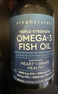Amazon same product Triple Strength Omega-3 Fish Oil Supplement for Women and Men – 2500 mg High-Potency, Easy-to-Absorb Re-esterified Triglyceride Form, Pescatarian-Friendly DPA EPA DHA Omega-3 Supplement photo review