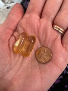 Amazon same product Triple Strength Omega-3 Fish Oil Supplement for Women and Men – 2500 mg High-Potency, Easy-to-Absorb Re-esterified Triglyceride Form, Pescatarian-Friendly DPA EPA DHA Omega-3 Supplement photo review