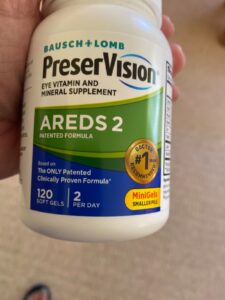 Amazon same product PreserVision AREDS 2 Eye Vitamins, #1 Eye Doctor Recommended Brand, Lutein and Zeaxanthin Supplement with Vitamin C, Vitamin E, Zinc, and Copper, 120 Softgels (Minigels) photo review