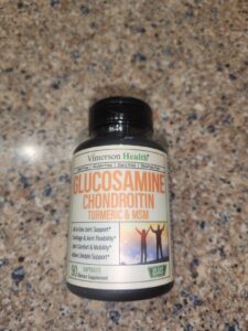 Amazon same product Glucosamine Chondroitin MSM – Joint Support Supplement for Women and Men with Glucosamine Sulfate 1500 mg, Chondroitin and MSM – for Cartilage, Joint Health and Flexibility – 90 Capsules photo review
