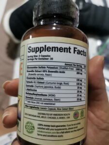 Amazon same product Glucosamine Chondroitin MSM – Joint Support Supplement for Women and Men with Glucosamine Sulfate 1500 mg, Chondroitin and MSM – for Cartilage, Joint Health and Flexibility – 90 Capsules photo review