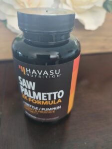 Amazon same product Saw Palmetto Supplement with Stinging Nettle and Pumpkin Seed Extract - Advanced 3X Formula - DHT Blocker Urinary Health and Prostate Support for Mens Health photo review