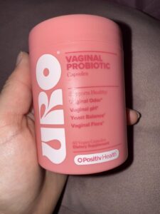 O Positiv URO Vaginal Probiotics forAmazon same product  Women pH Balance with Prebiotics & Lactobacillus – Vaginal Health Supplement – Promote Healthy Vaginal Odor & Flora photo review
