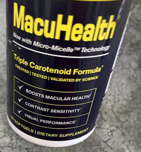 Amazon same product Macuhealth Triple Carotenoid Formula - Eye Vitamins for Adults - 90 Softgels, 3 Month Supply photo review