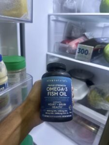 Amazon same product Triple Strength Omega-3 Fish Oil Supplement for Women and Men – 2500 mg High-Potency, Easy-to-Absorb Re-esterified Triglyceride Form, Pescatarian-Friendly DPA EPA DHA Omega-3 Supplement photo review