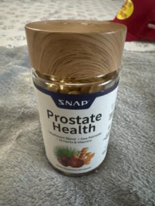 Amazon same product Snap Supplements Prostate Health Supplement with Saw Palmetto for Men, DHT Blocker - Helps Support Male Urinary Tract and Prostate for Mens Health photo review