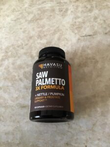 Amazon same product Saw Palmetto Supplement with Stinging Nettle and Pumpkin Seed Extract - Advanced 3X Formula - DHT Blocker Urinary Health and Prostate Support for Mens Health photo review