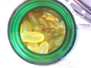 Amazon same product Nature's Bounty Odorless Fish Oil, 1200mg Omega-3 per Serving Including EPA & DHA, Supports Heart Health, Purified to Eliminate Mercury, Coated Softgels, Gluten Free, No Shellfish, 90 Ct photo review