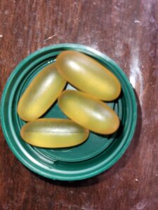 Amazon same product Nature's Bounty Odorless Fish Oil, 1200mg Omega-3 per Serving Including EPA & DHA, Supports Heart Health, Purified to Eliminate Mercury, Coated Softgels, Gluten Free, No Shellfish, 90 Ct photo review